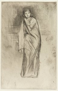 Drapeli Model by James Abbott McNeill Whistler