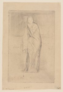 Drapeli Model by James Abbott McNeill Whistler