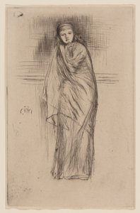 Drapeli Model by James Abbott McNeill Whistler