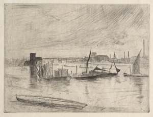 Sabahın Erken Saatlerinde Battersea by James McNeill Whistler