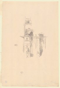 Giriş kapısı by James Abbott McNeill Whistler