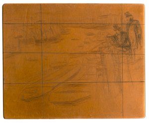 Dağlama plakası: Küçük Havuz by James Abbott McNeill Whistler