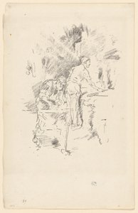 Baba ve oğul by James Abbott McNeill Whistler