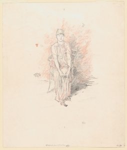 Renklerde Figür Çalışması by James Abbott McNeill Whistler