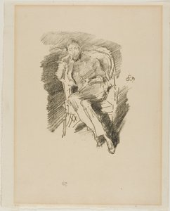 Ateş Işığı: Joseph Pennell, No. 2 by James Abbott McNeill Whistler