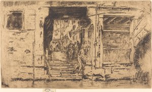 Balıkçı, Venedik by James Abbott McNeill Whistler