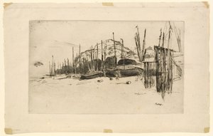 Balıkçı Tekneleri, Hastings by James Abbott McNeill Whistler