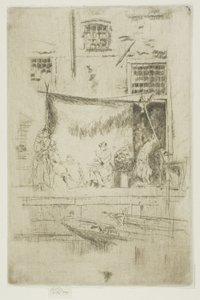 Meyve tezgahı by James Abbott McNeill Whistler