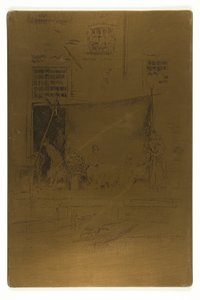 Meyve tezgahı by James Abbott McNeill Whistler