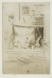 Meyve tezgahı by James Abbott McNeill Whistler