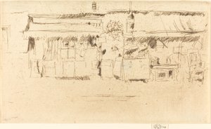 Mobilya mağazası by James Abbott McNeill Whistler