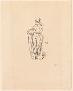 kase ile kız by James Abbott McNeill Whistler
