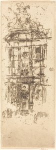 Altın Ev, Brüksel by James Abbott McNeill Whistler