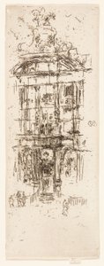Altın Ev, Brüksel by James Abbott McNeill Whistler