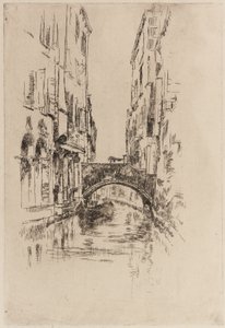 Köprünün Altında Gondol by James Abbott McNeill Whistler