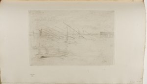 yeşil alan by James Abbott McNeill Whistler