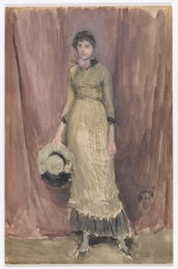 Menekşe ve Kehribarda Uyum by James Abbott McNeill Whistler