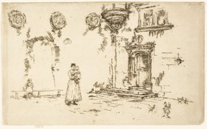 Otel Lallemant, Bourges by James Abbott McNeill Whistler