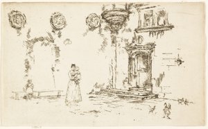 Otel Lallemant, Bourges by James Abbott McNeill Whistler