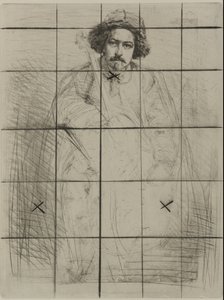 J. Becquet, Heykeltıraş by James Abbott McNeill Whistler