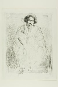 J. Becquet, Heykeltıraş by James Abbott McNeill Whistler