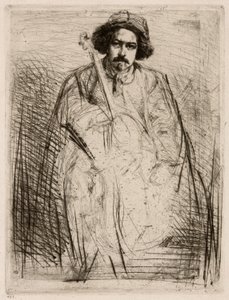 J. Becquet, Heykeltıraş by James Abbott McNeill Whistler