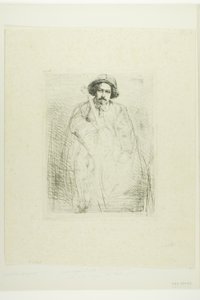 J. Becquet, Heykeltıraş by James Abbott McNeill Whistler