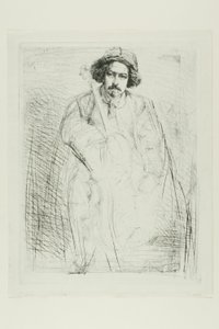 J. Becquet, Heykeltıraş by James Abbott McNeill Whistler