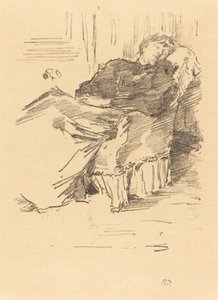 Uyuyan Güzel Bayan by James Abbott McNeill Whistler