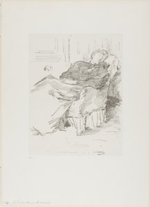 Uyuyan Güzel Bayan by James Abbott McNeill Whistler