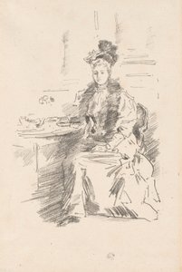 Güzel New Yorklu by James Abbott McNeill Whistler