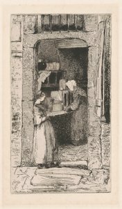 hardal satıcısı by James Abbott McNeill Whistler