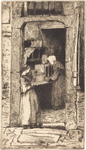 hardal satıcısı by James Abbott McNeill Whistler