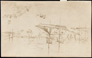 Lagün-Öğlen by James Abbott McNeill Whistler