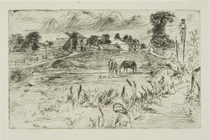 Atlarla Manzara by James Abbott McNeill Whistler