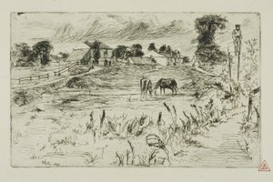 Atlarla Manzara by James Abbott McNeill Whistler