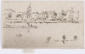 Küçük Chelsea (Anıt) by James Abbott McNeill Whistler