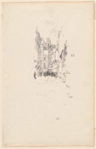 Küçük Mahkeme, Kumaş Fuarı by James Abbott McNeill Whistler