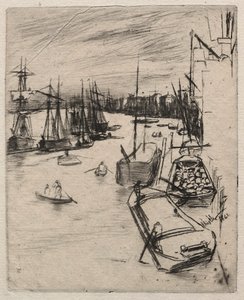 Küçük Wapping by James McNeill Whistler
