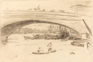 Londra Köprüsü by James Abbott McNeill Whistler