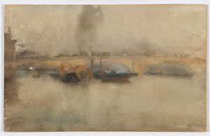 Londra Köprüsü by James Abbott McNeill Whistler