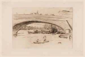 Londra Köprüsü by James Abbott McNeill Whistler