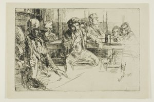 kıyı erkekleri by James Abbott McNeill Whistler