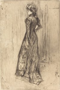 Maud, Ayakta by James Abbott McNeill Whistler