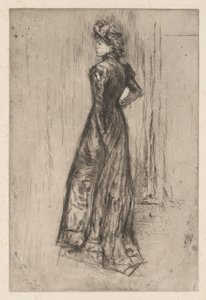 Maud, Ayakta by James Abbott McNeill Whistler