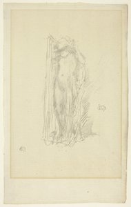 Model Drapajı by James Abbott McNeill Whistler