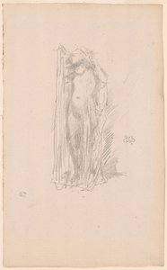 Model Drapajı by James Abbott McNeill Whistler