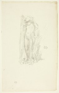 Model Drapajı by James Abbott McNeill Whistler