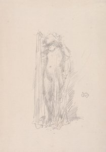 Model Drapajı by James McNeill Whistler