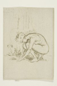 Model kambur by James Abbott McNeill Whistler
